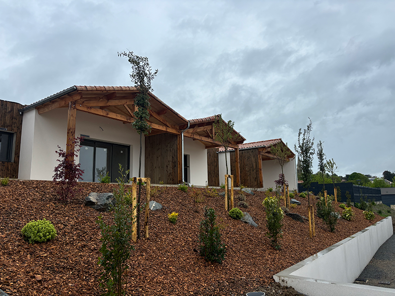 Réalisation je plantation extérieure à BRETIGNOLLES SUR MER